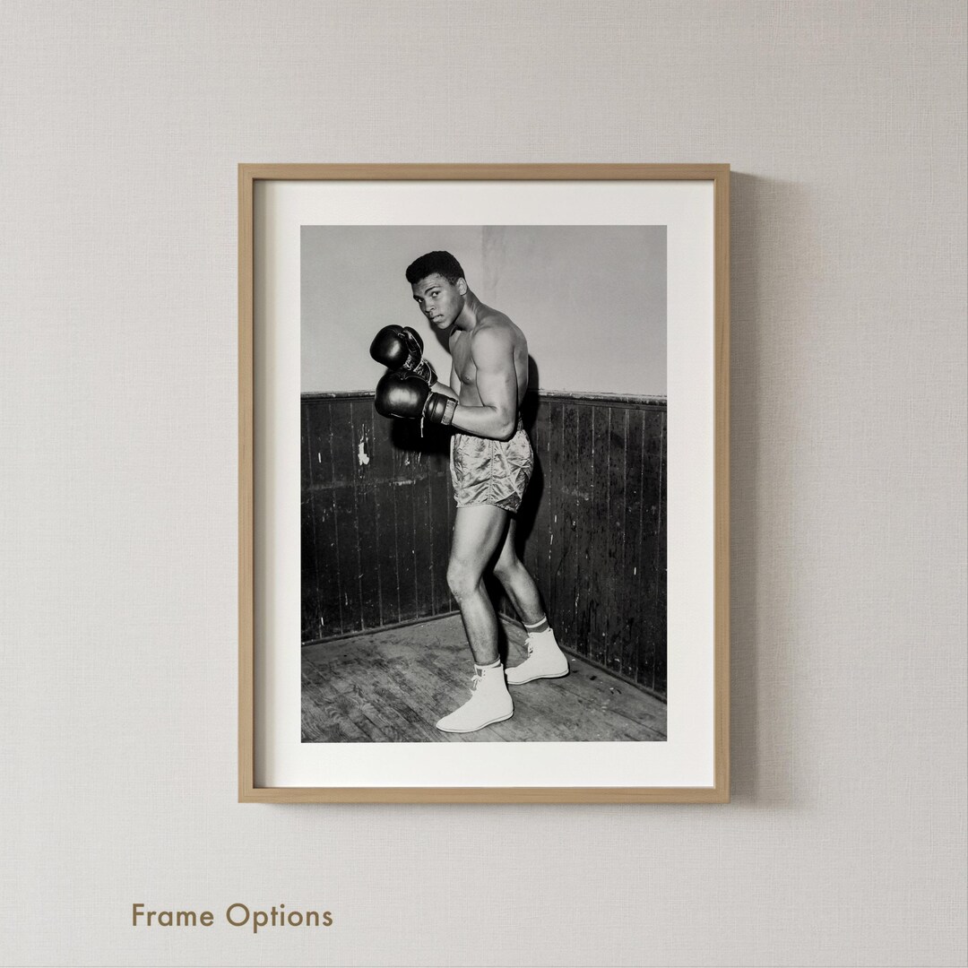 Muhammad Ali Boxing: Framed Photography, Vintage Wall Art, Sports ...