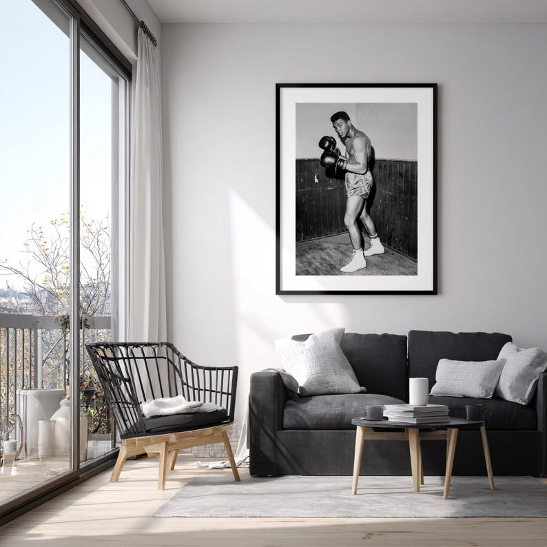Muhammad Ali Boxing: Framed Photography, Vintage Wall Art, Sports ...