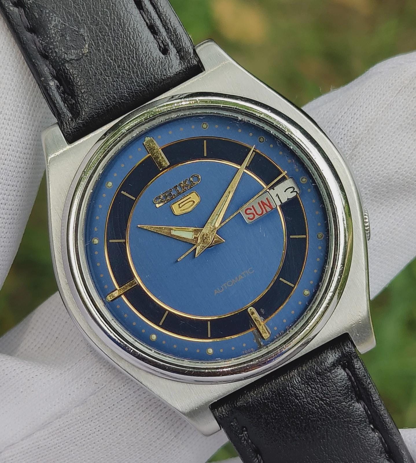 稼働品 SEIKO 5 7009-3170 自動巻き デイデイト SEIKO5 7009-3170 セイコー5 デイデイト 自動巻 稼働品 | フリマアプリ