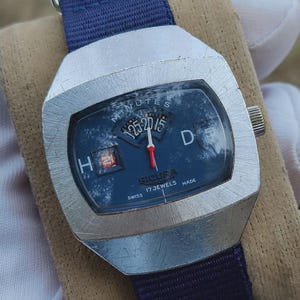 Sicura jump hour watches - Etsy 日本