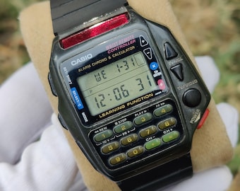 ヴィンテージ レア カシオ 52QGS-14 / デジタル LCD クォーツ腕時計