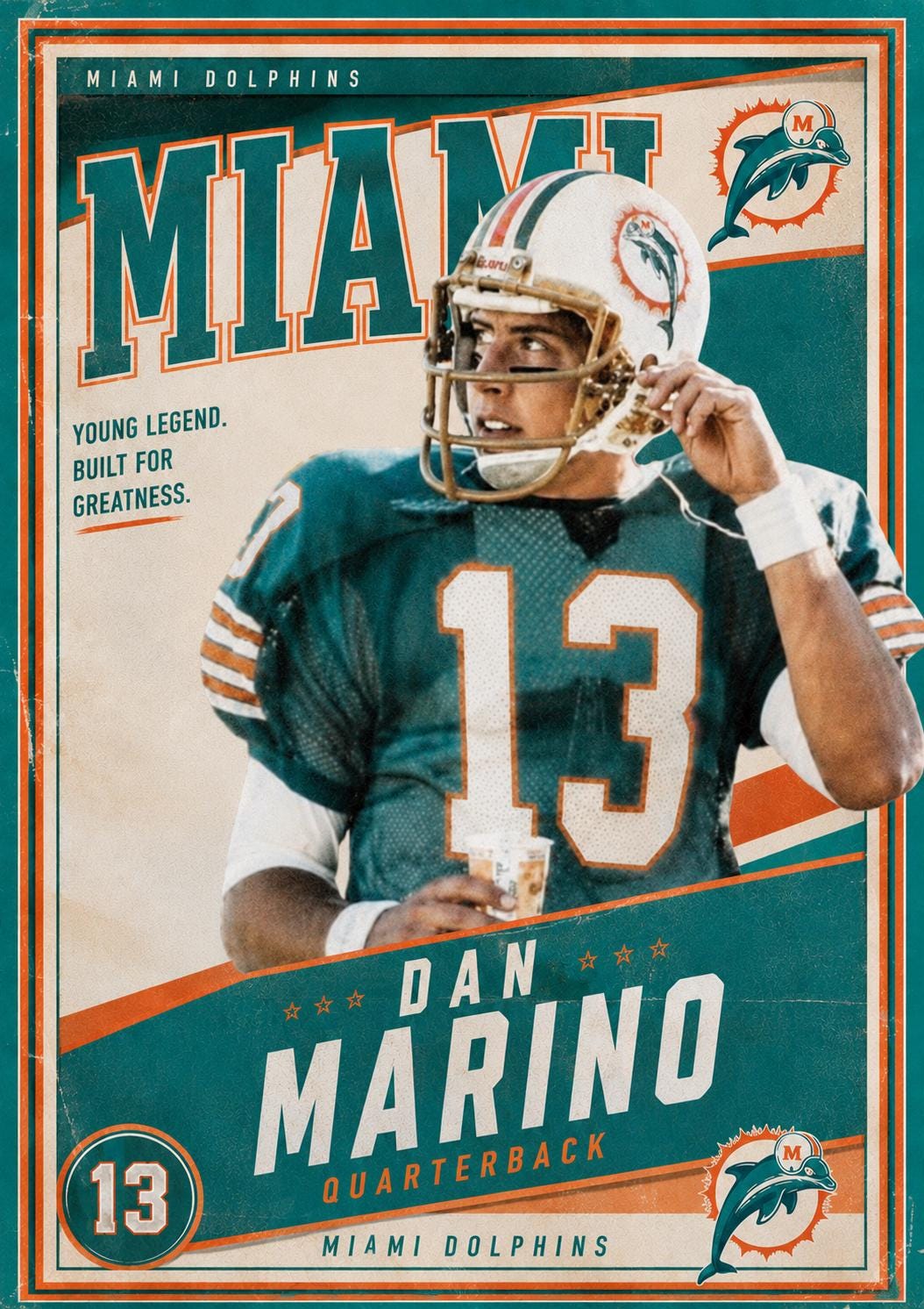 Dan Marino Rookie - Etsy
