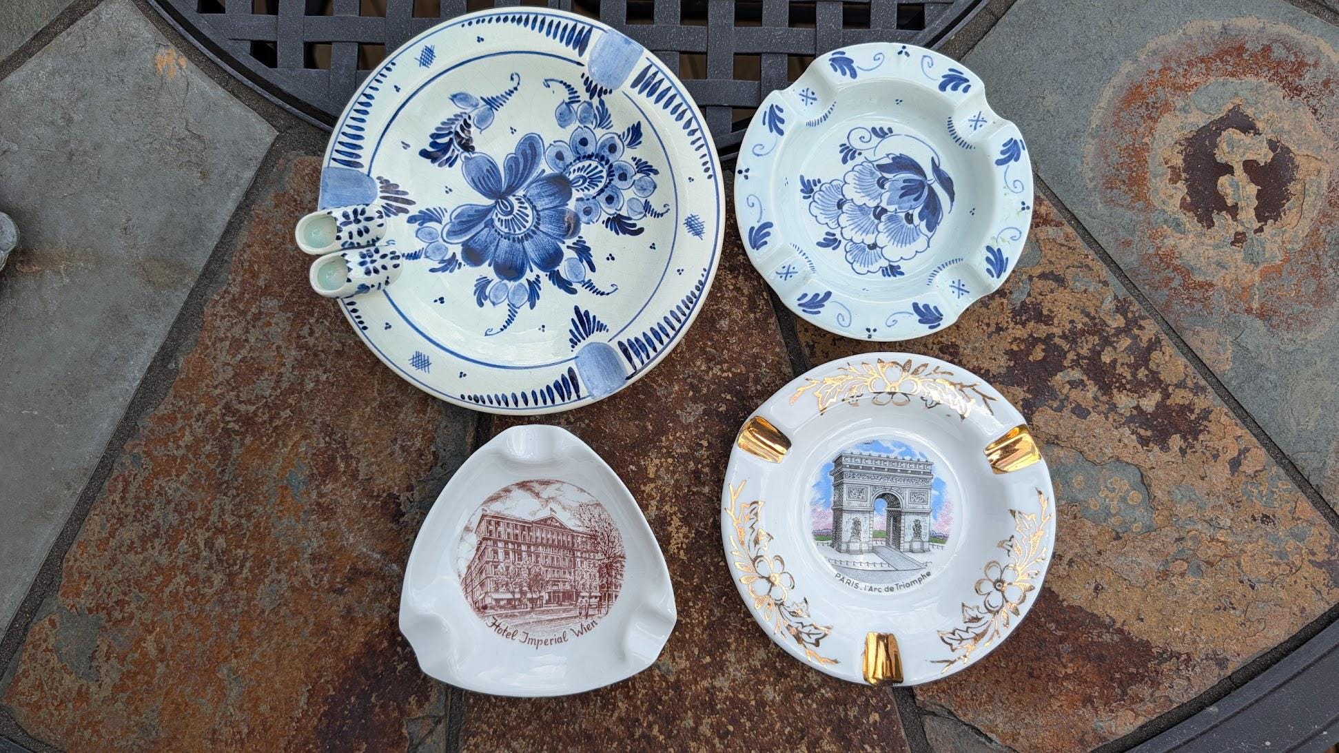 Vintage Hotel Ashtray Paris - Etsy