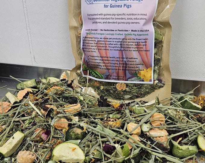 Featured listing image: Guinea Pig Food 100% Natural 4 oz
