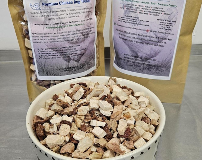 Featured listing image: Dog Treats 100% Chicken 8 oz