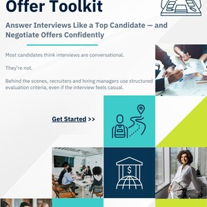 Kit de herramientas para entrevistas, ofertas de trabajo y negociación salarial aprobado por el reclutador [Descarga en PDF] Imprescindible para tu próxima entrevista