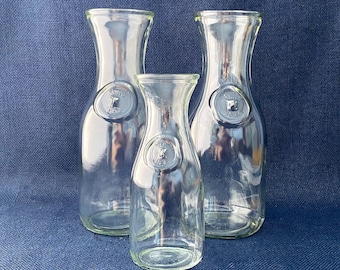 Paul Masson Clear Glass Carafe or Decanters - Sold Individually