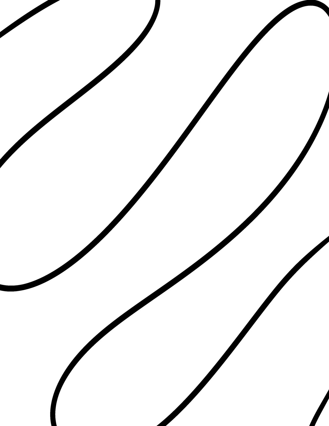 Wavy Pattern For Coloring In Retro Wavy Stripe Coloring Page | Bold Abstract Line Pattern Printable ...