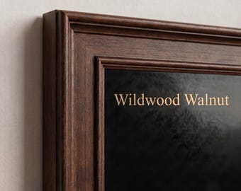 Wildwood Walnut TV Frame Compatible with Samsung The Frame TVs, Handmade Decorative Frame, 2021–2026