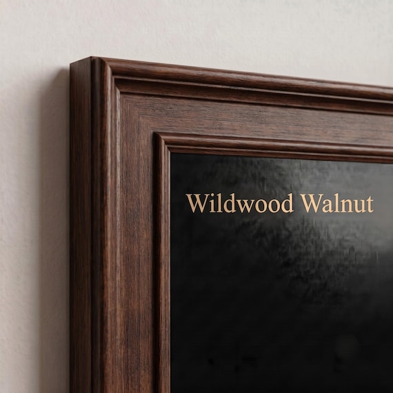 Wildwood Walnut TV Frame Compatible with Samsung The Frame TVs, Handmade Decorative Frame, 2021–2026