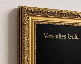 Versailles Gold TV Frame Compatible with Samsung The Frame TVs, Handmade Decorative Frame, 2021–2026