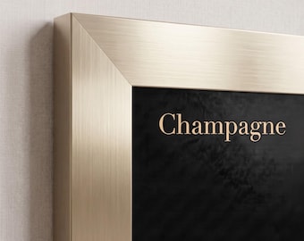 Champagne TV Frame Compatible with Samsung The Frame TVs, Handmade Decorative Frame, 2021–2026