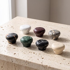 Natural Stone Cabinet Knobs, Marble Drawer Knobs, Modern Kitchen Cabinet Knobs, Dresser Knobs, Bathroom Vanity Pulls, Furniture Hardware