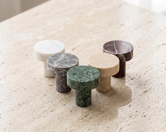 Stone Cabinet Knobs, Modern Drawer Pulls, Round Furniture Handles, Minimalist Kitchen Cabinet Hardware, Dresser Knobs, Unique Home Decor