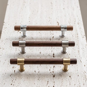 Wood Cabinet Pulls, Modern Drawer Handles, Minimalist Kitchen Cabinet Hardware, Wardrobe Door Pulls, Dresser Handles, Furniture Pulls