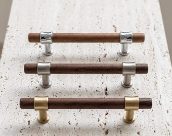 Wood Cabinet Pulls, Modern Drawer Handles, Minimalist Kitchen Cabinet Hardware, Wardrobe Door Pulls, Dresser Handles, Furniture Pulls