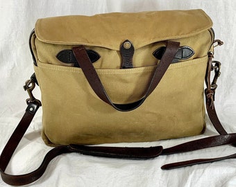 orvis leather bolsa