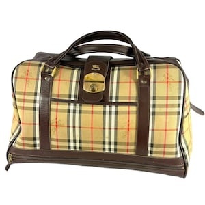 Burberry Boston Bag - Etsy