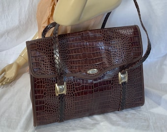 20% de descuento en el auténtico bolso de hombro tipo cartera BRIGHTON de piel marrón.