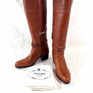 Prada Western Boots Etsy Australia