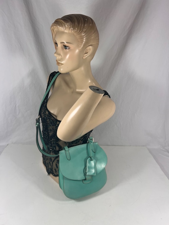 DOONEY and BOURKE Authentic Vintage Turquoise Lea… - image 10