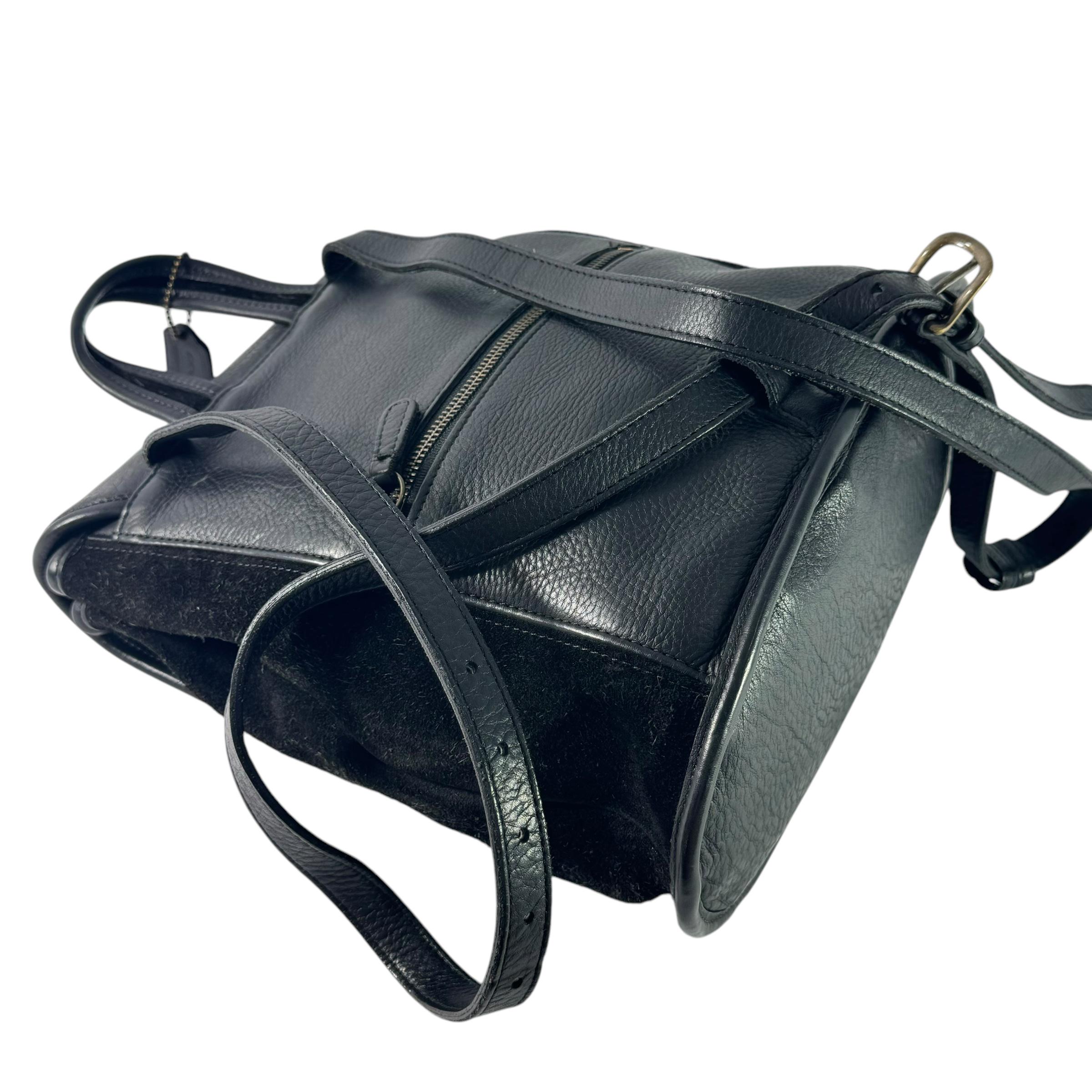 VTG 1996 COACH 9016 Black Leather/Suede
Berkeley Women Backpack Made in The US 1996 COACH 9016 Black Leather Berkeley Women Backpack Made  main image 3