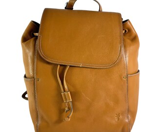 Reduced! Vintage Frye Mini Black Leather Backpack, BOHO  display picture 2
