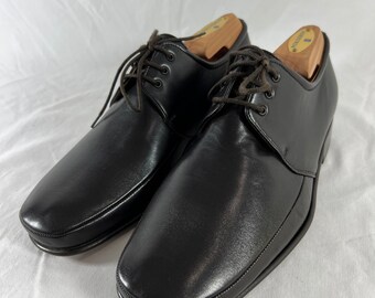 BALLY‎ Brenzo Chocolate Leather Laced Up Oxfords BALLY Brenzo Brown Leather Lace up Dress Shoes Made in  main image 3
