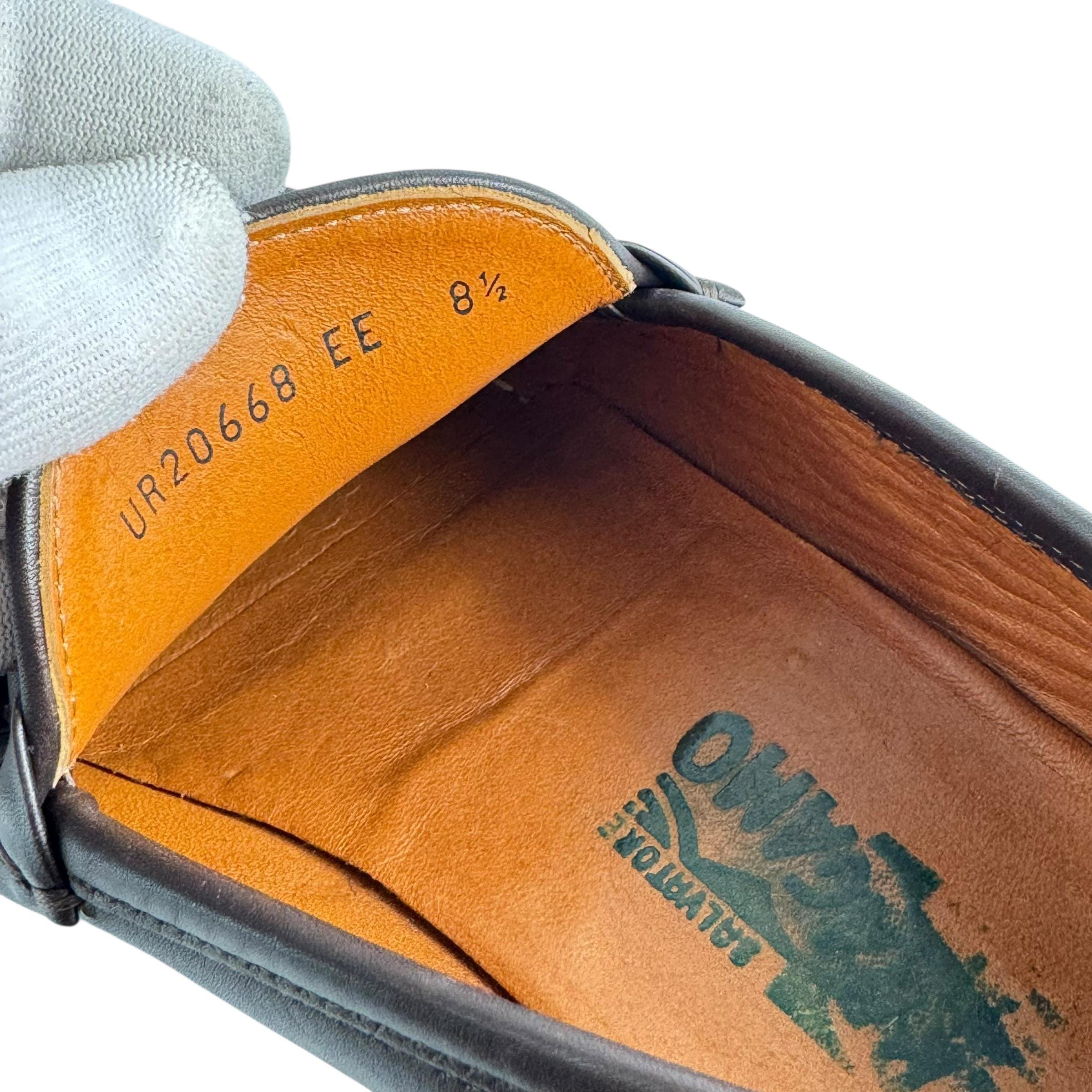 SALVATORE FERRAGAMO Gancini Diego Brown Leather Men\'s Loafers 8.5 US SALVATORE FERRAGAMO Gancini Diego Brown Leather Men main image 3