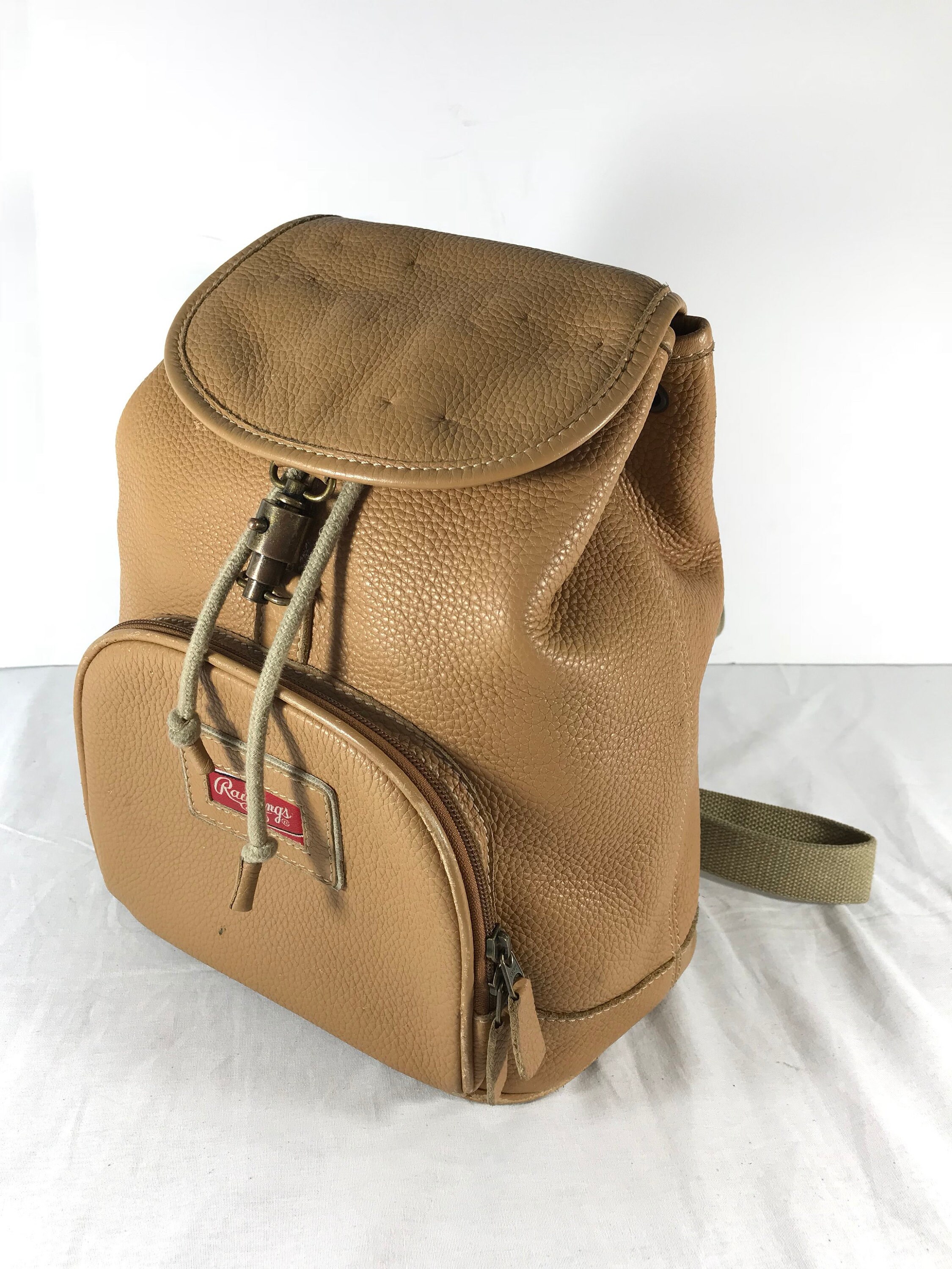 rawlings genuine leather backpack