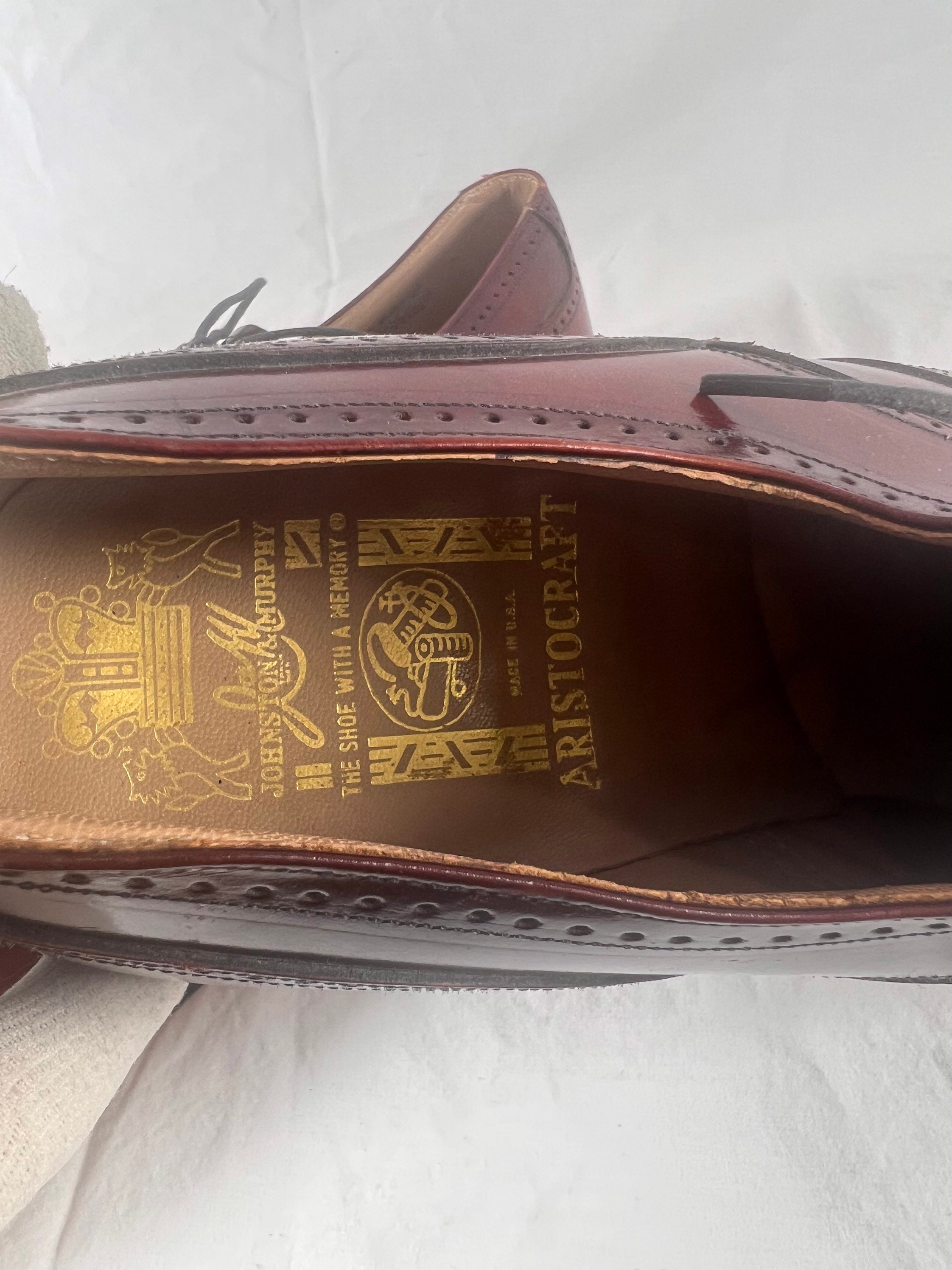 10% off Sale JOHNSTON MURPHY Vintage Aristocrat Oxford 