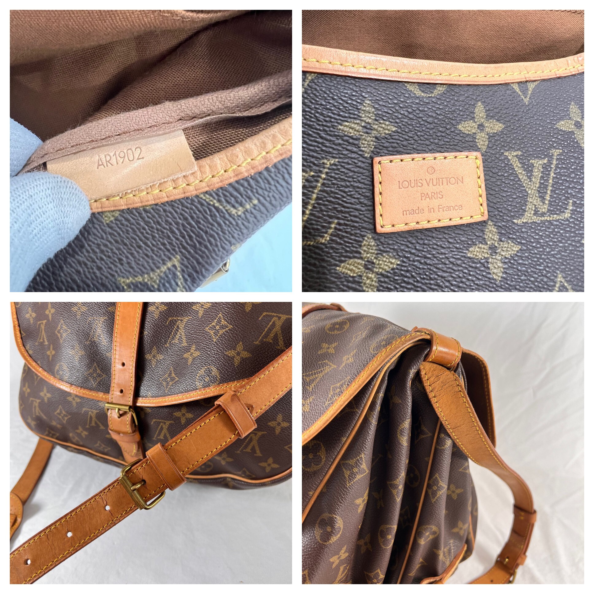 Louis vuitton saumur 35 original price sale