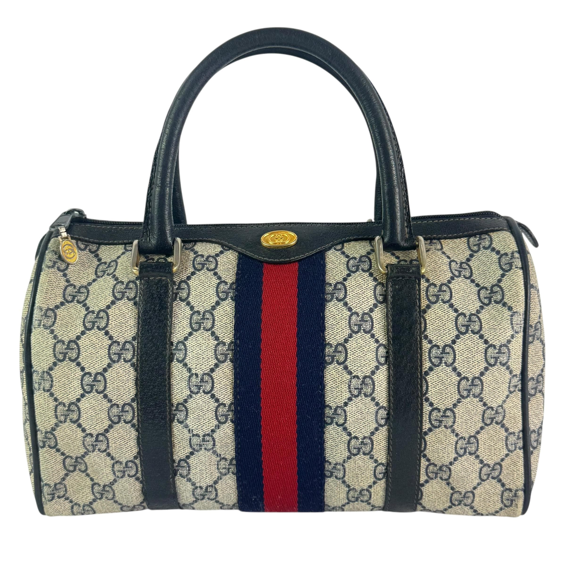 ヴィンテージ！！GUCCI ヴィンテージ ボストン GUCCI 極 美品 グッチ オールドグッチ ヴィンテージ GG ロゴ