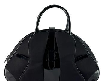 Christian Dior クリスチャンディオール ヴィンテージ チェーンショルダー レザーバッグ ブラック 中古・古着通販】Christian Dior (クリスチャン ディオール) Christian