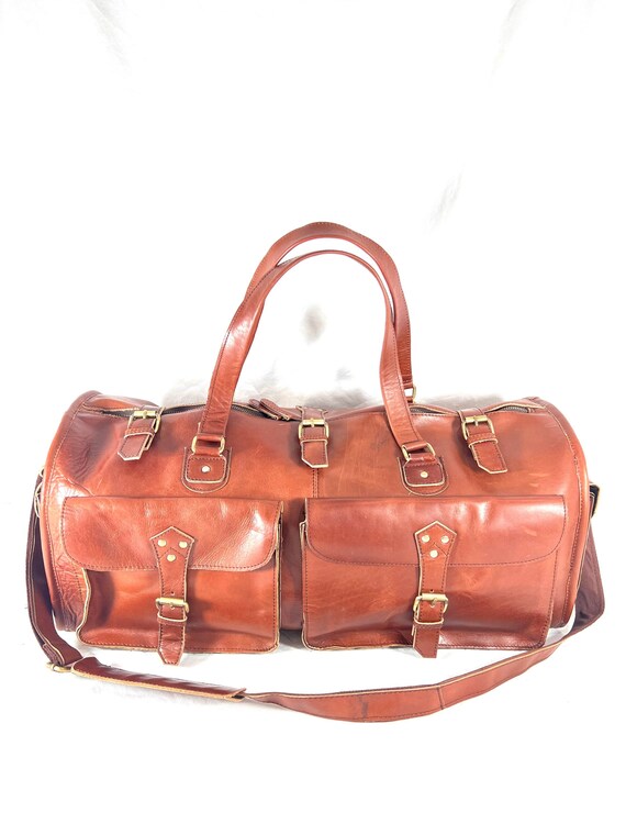 Vintage duffel bag genuine Gem