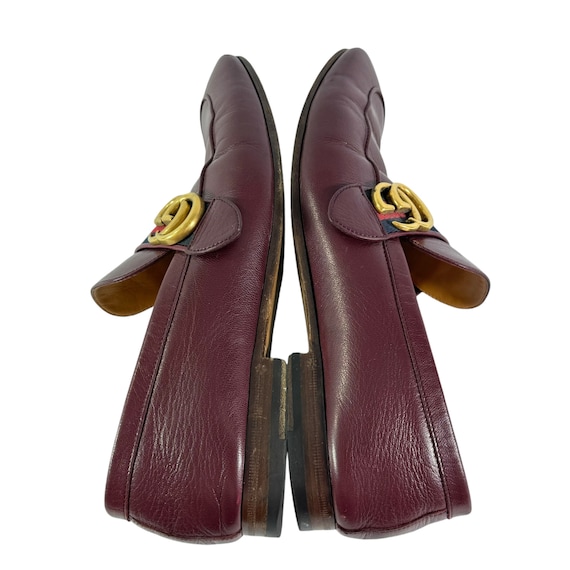 GUCCI バーガンディ ローファー EU EXCLUSIVE GUCCI バーガンディ ローファー EU EXCLUSIVE 靴