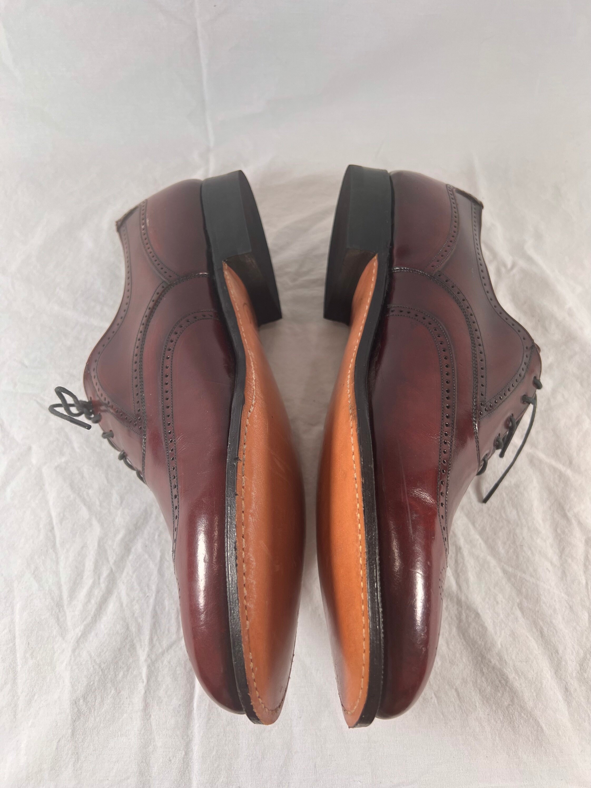 10% off Sale JOHNSTON MURPHY Vintage Aristocrat Oxford Burgundy 
