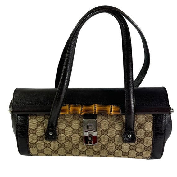 Gucci bamboo bullet bag deals