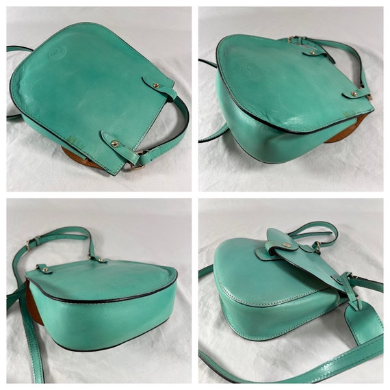 DOONEY and BOURKE Authentic Vintage Turquoise Lea… - image 7