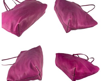 バッグ FENDI/suede leather tote bag pink Fendi Leather 3Jours Tote Bag - Consigned Designs