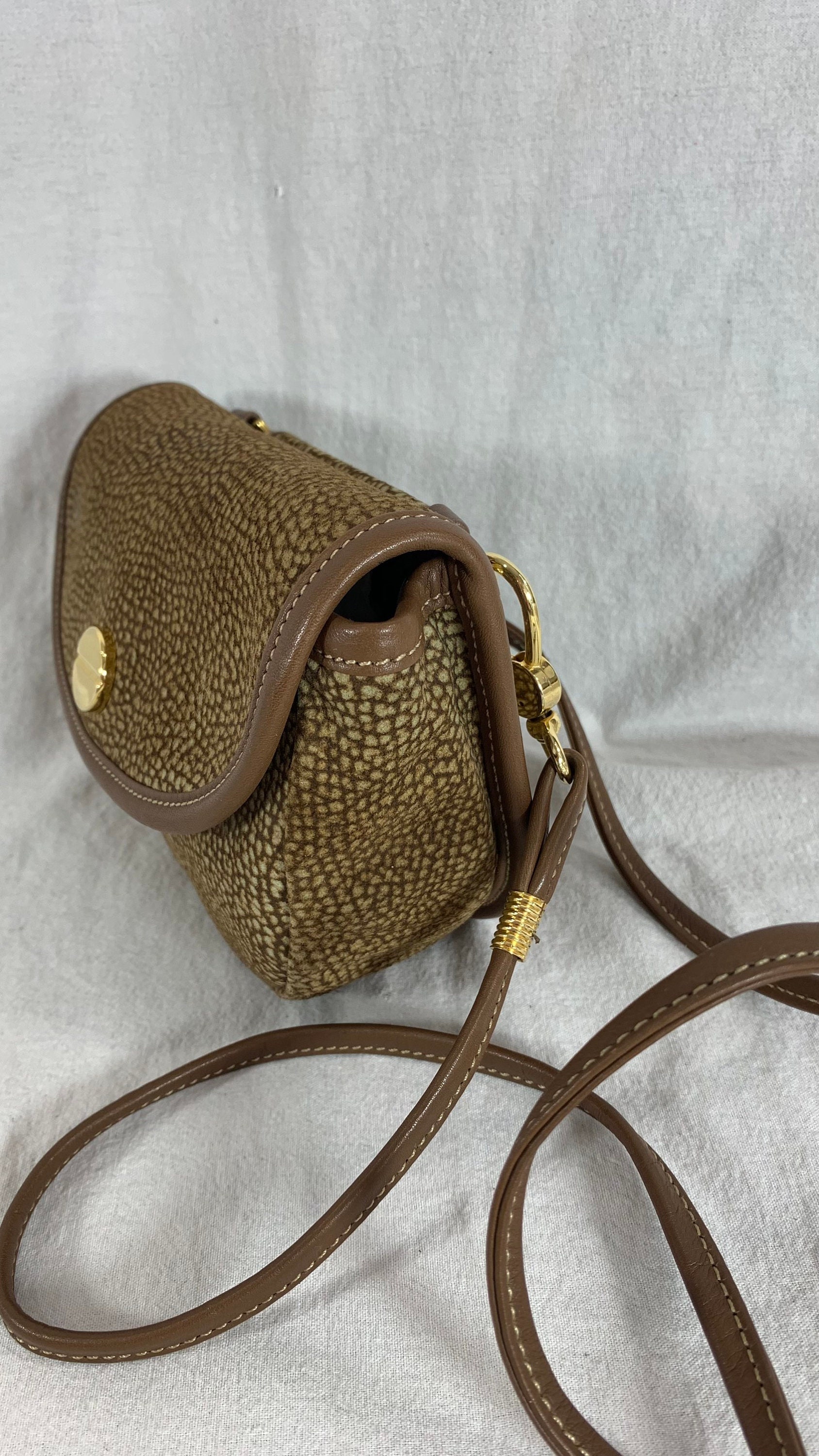 BORBONESE by Redwall Authentic Vintage Brown Suede Leather