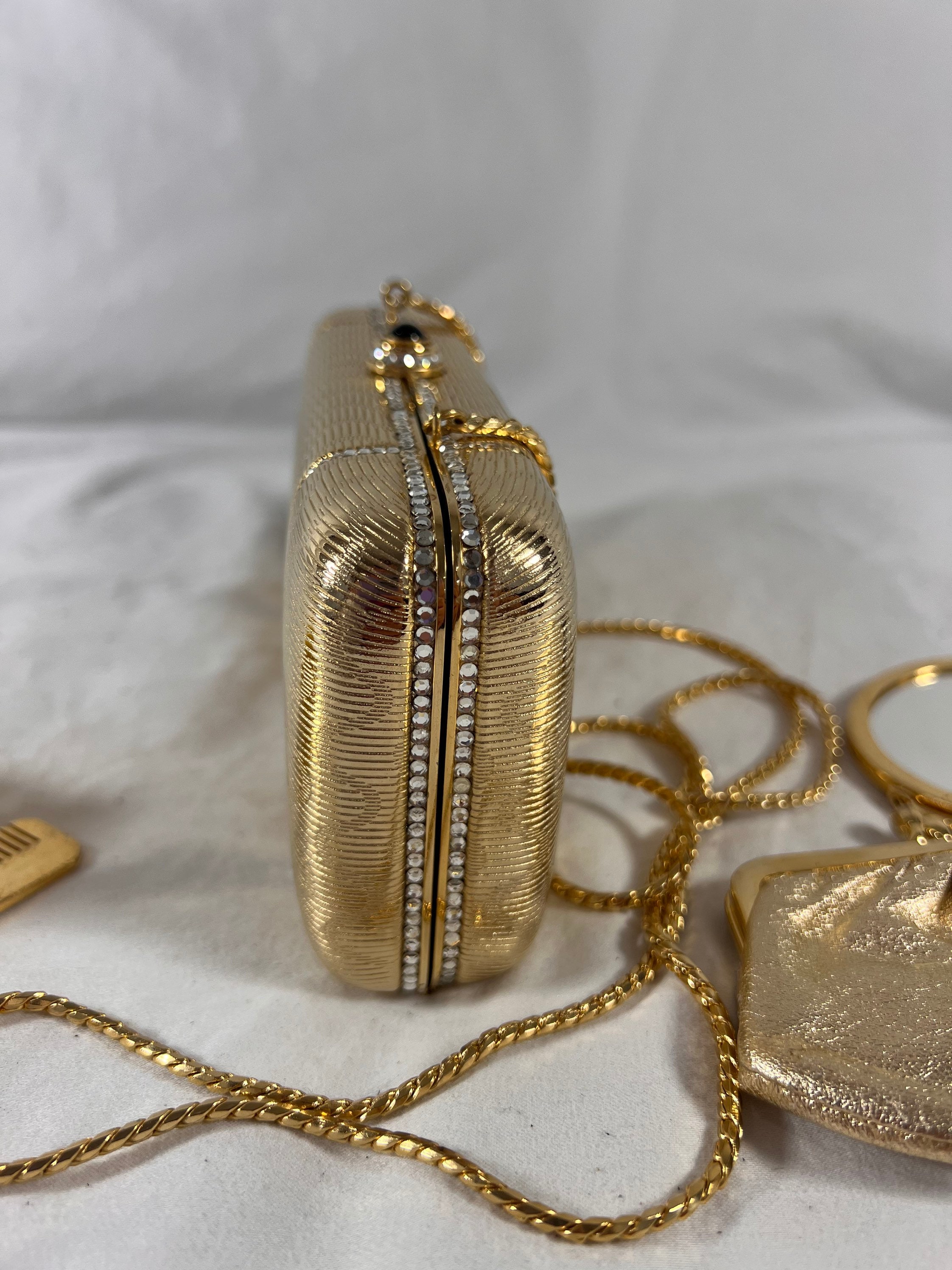 Judith Leiber Crystal Embellished Khloé's Pot of Gold Clutch Bag