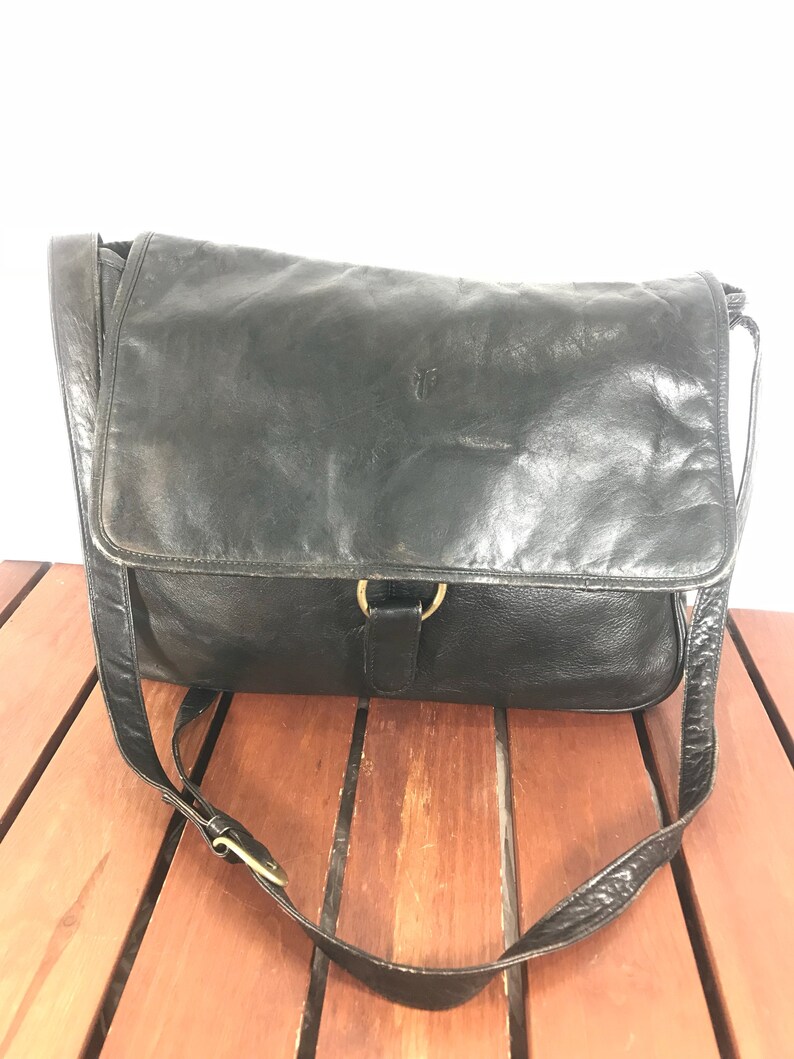 frye leather briefcase