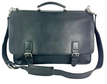 Vintage Coach Metropolitan Briefcase Black 1990s - Etsy