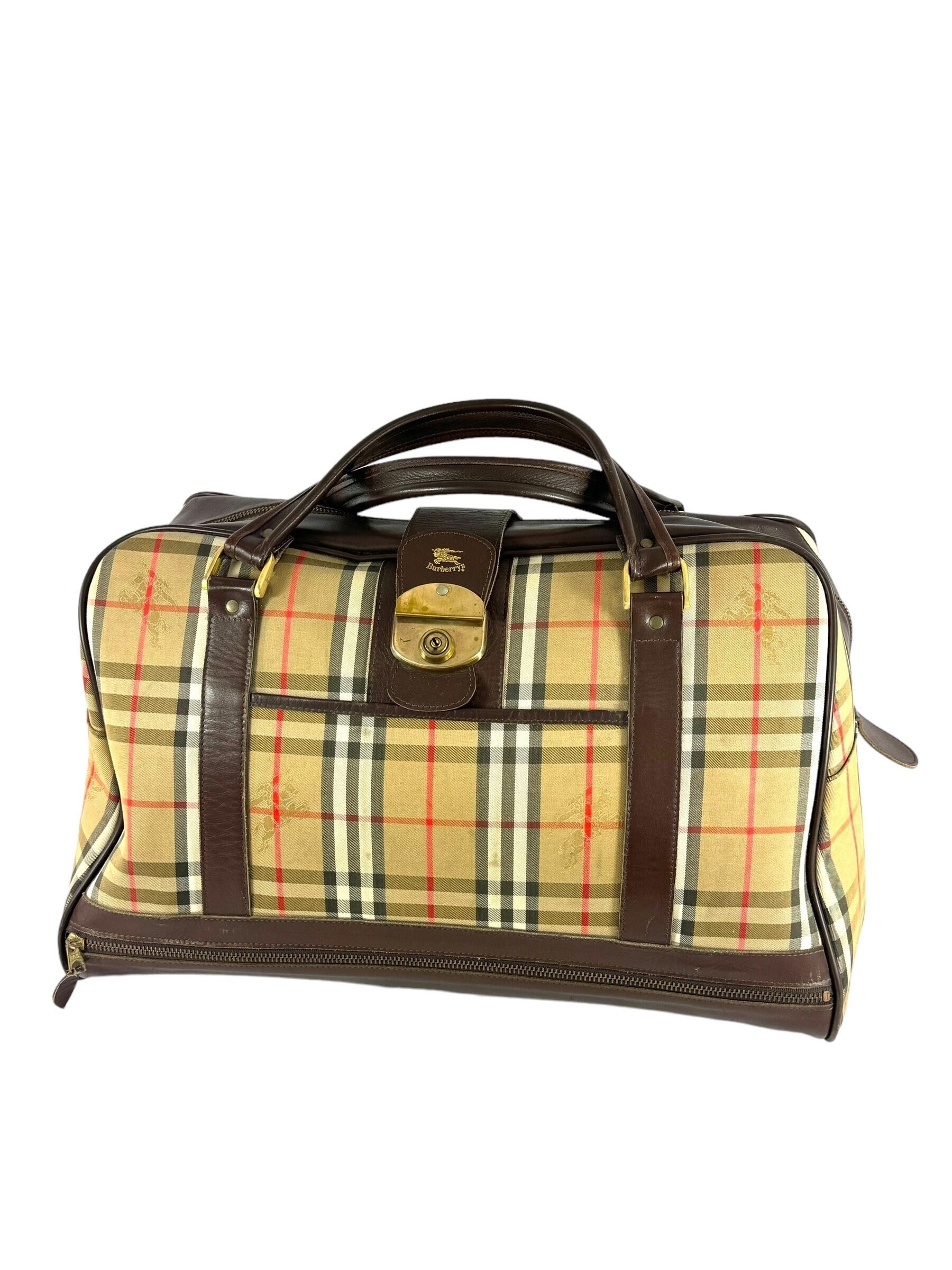 Burberry Boston Bag - Etsy