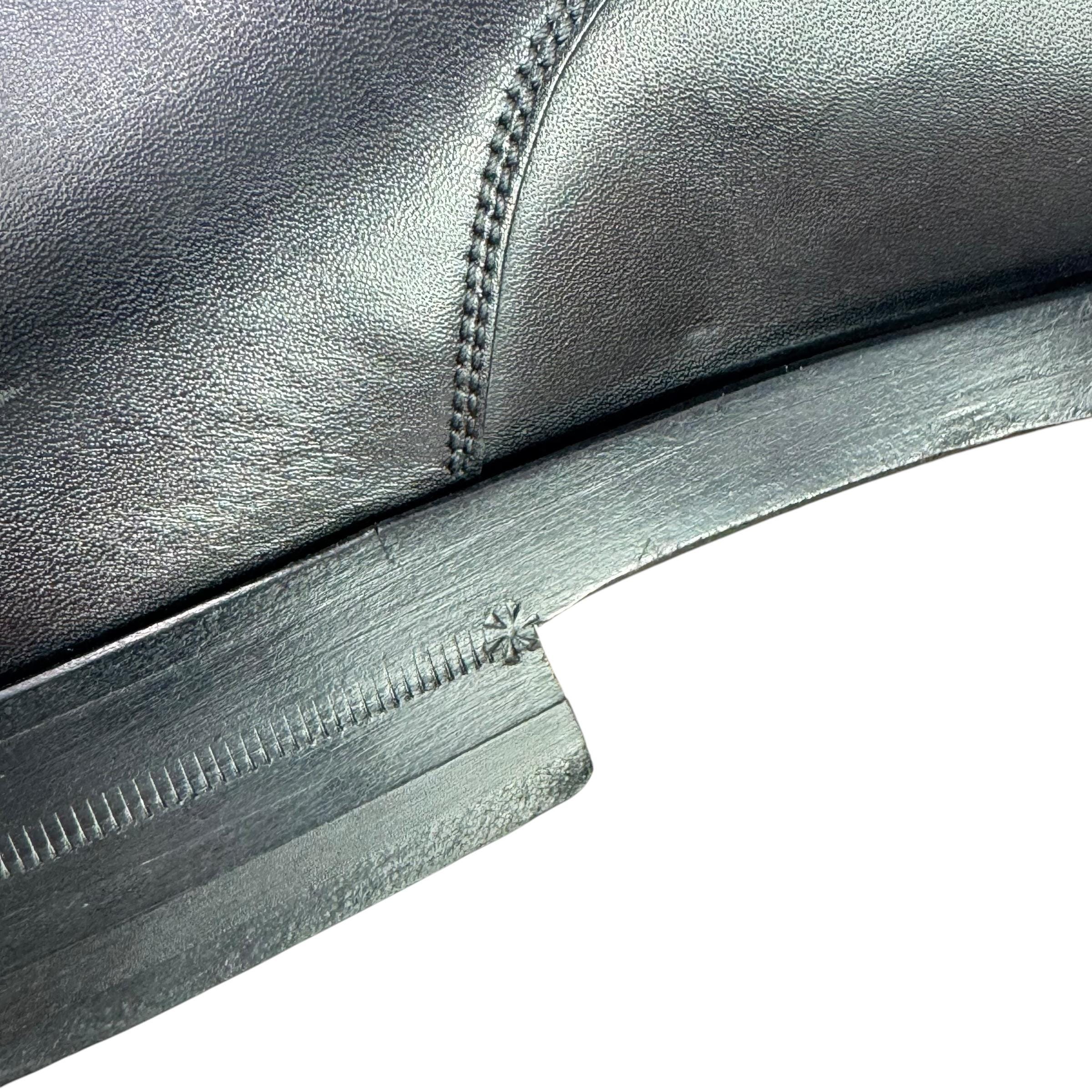 GUCCI Black Leather Studded Men display picture 1