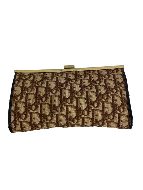 CHRISTIAN DIOR Authentic Brown Monogram Canvas an… - image 1