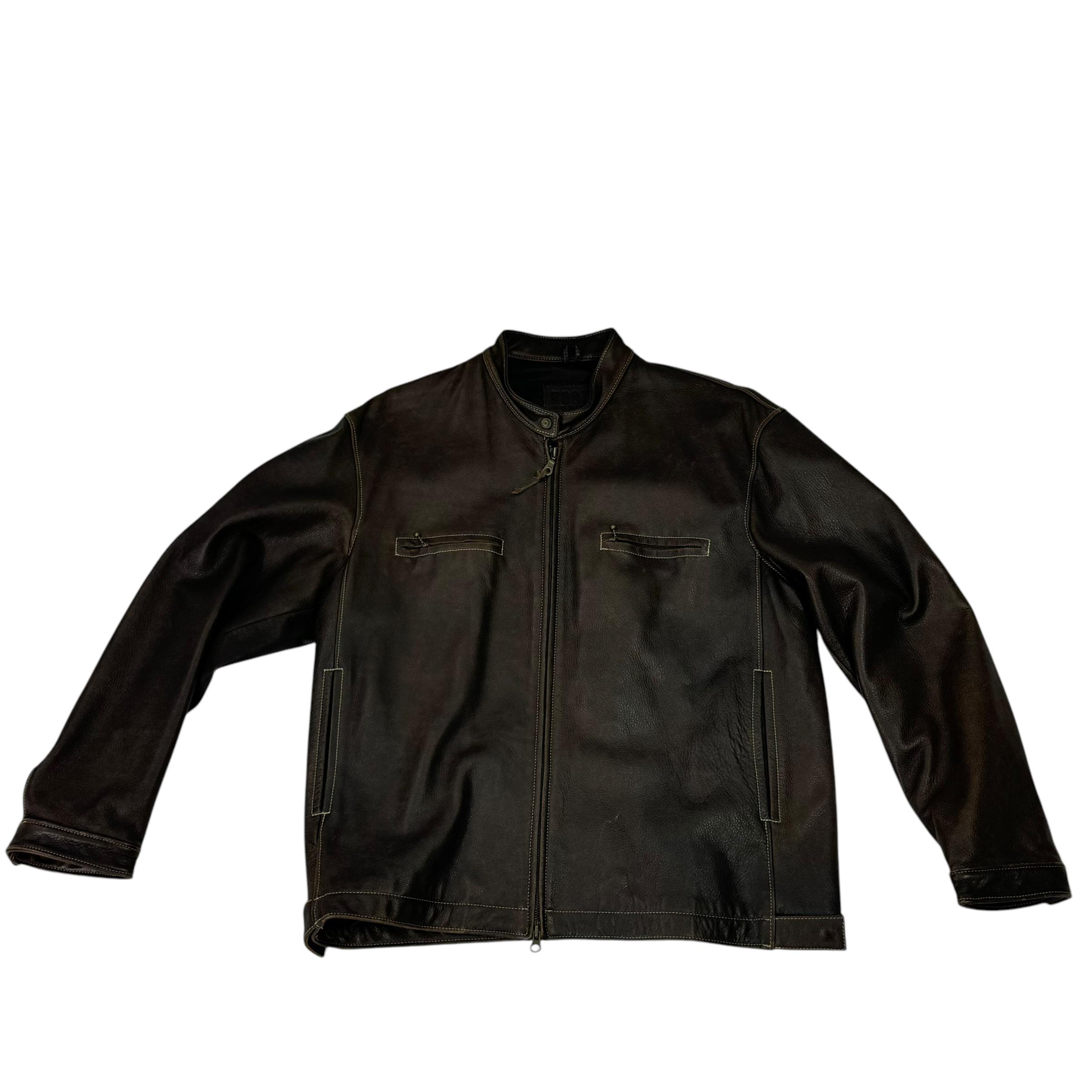 Roots Leather Jacket - Etsy Canada