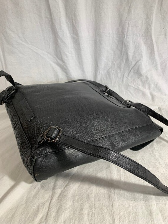 10% OffSALE Authentic Medium Black Leather Backpa… - image 7