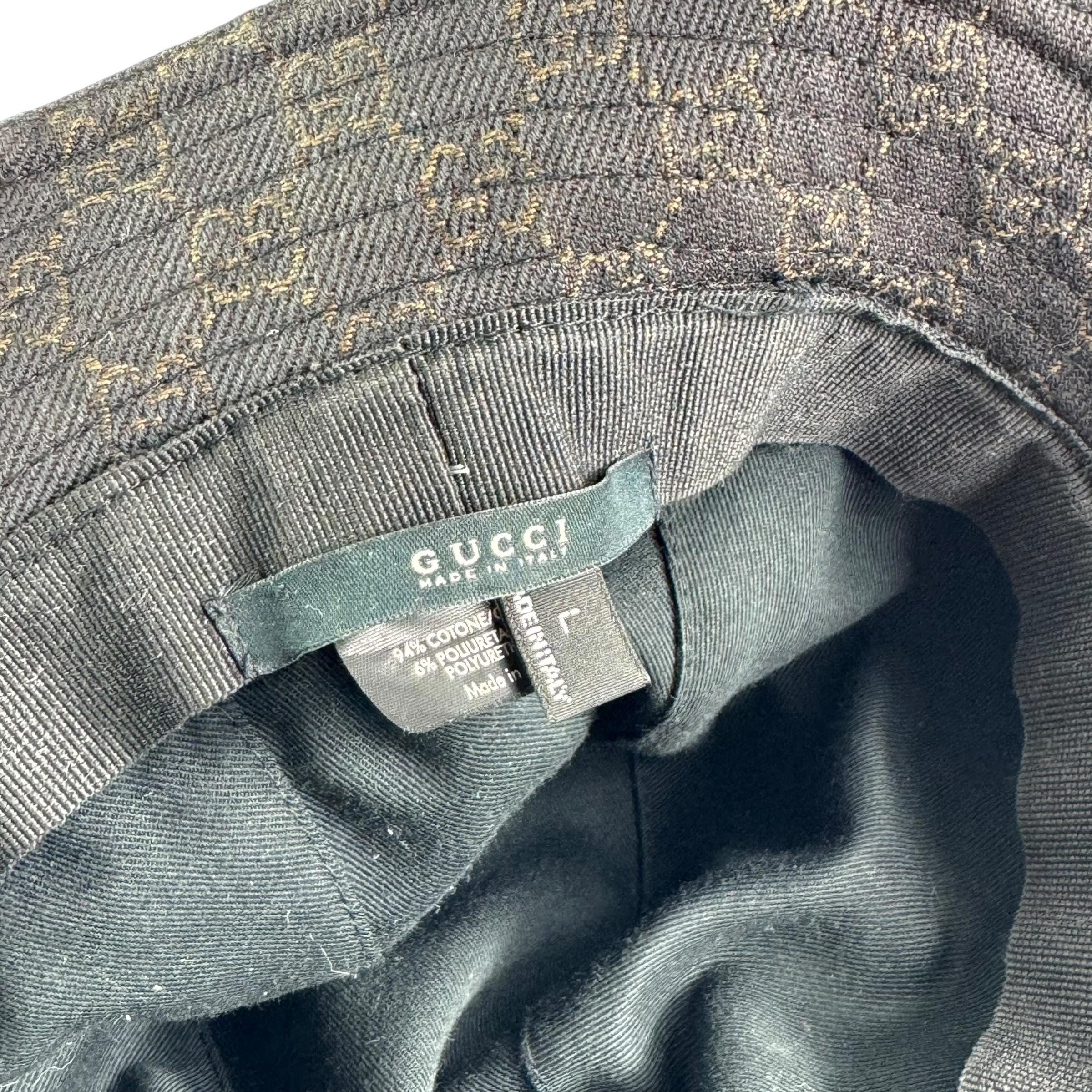 GUCCI Interlocking GG Logogray Cotton Men display picture 1